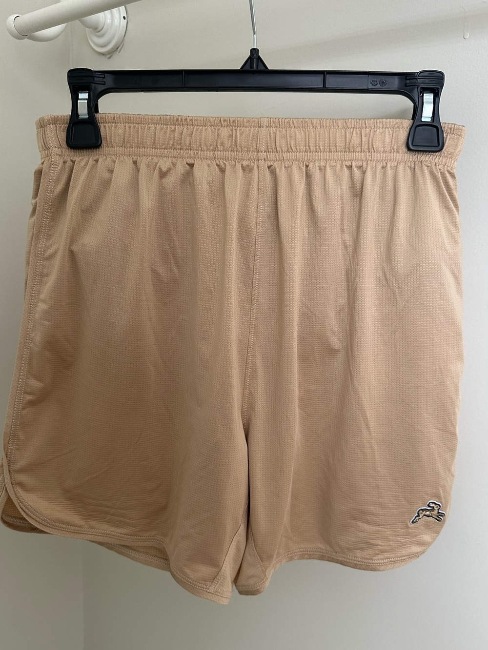 Tracksmith Men's Tan Mesh Twilight Shorts